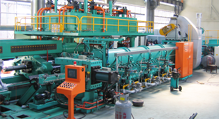 Al-Billet Log Shear Heating Furnace