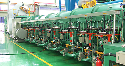 Al-Billet Log Shear Heating Furnace